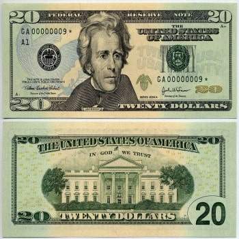 Buy USD 20 Bills Online