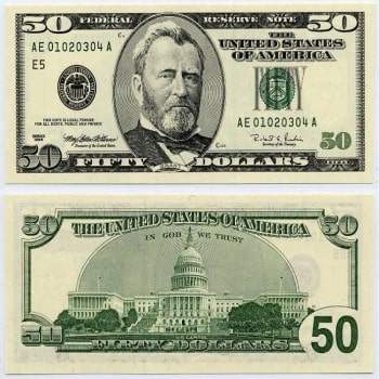 Buy USD 50 Bills Online